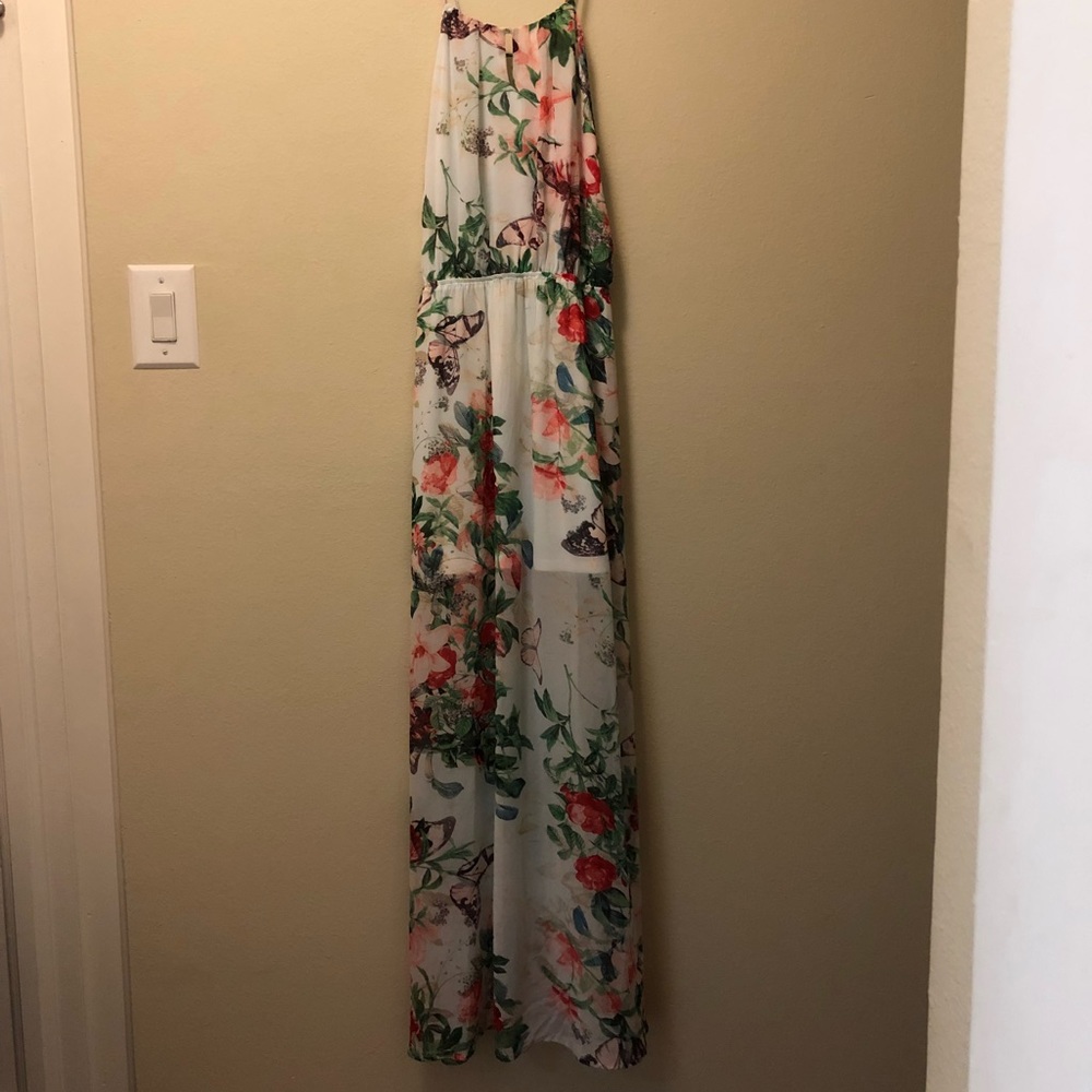 Long Floral Dress